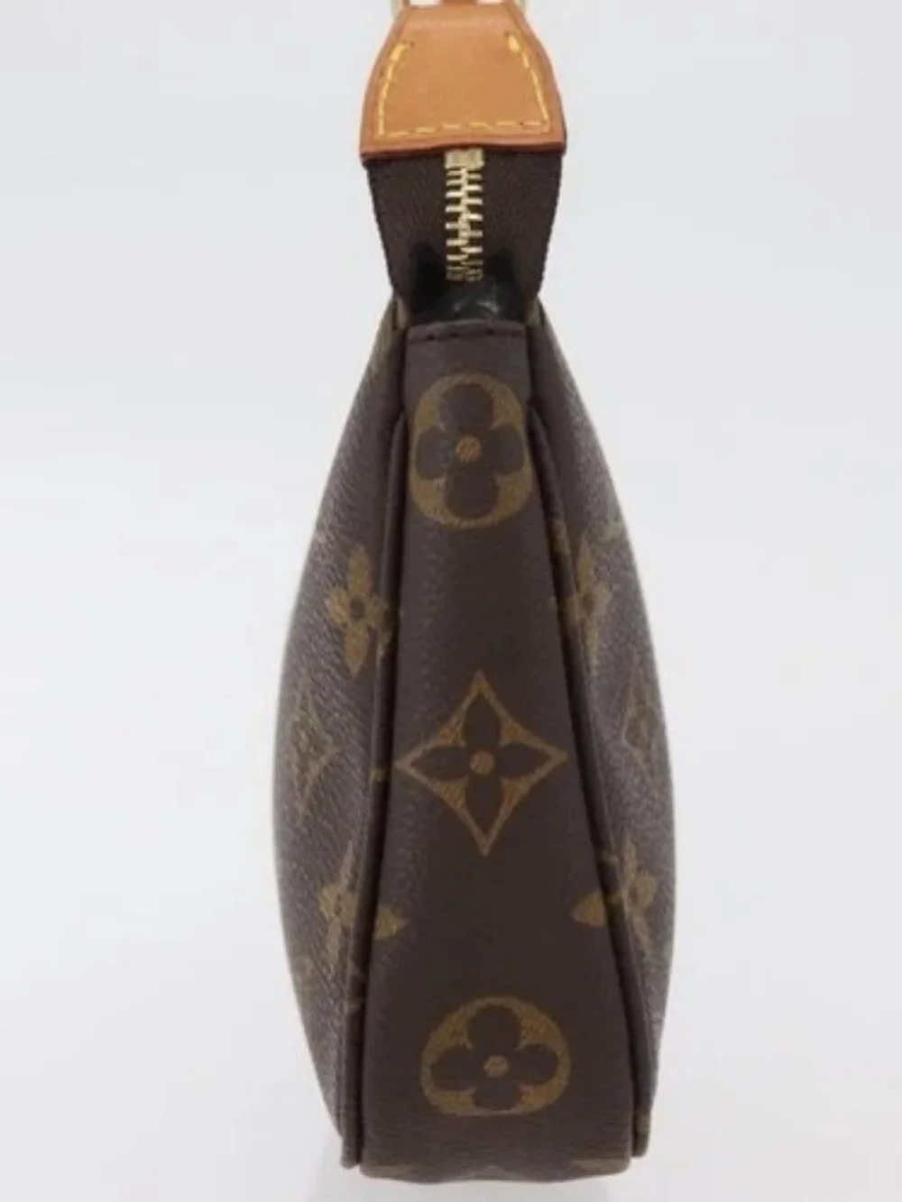 LOUIS VUITTON Monogram Pochette Accessoires Pouch M51980 LV Auth am11402V